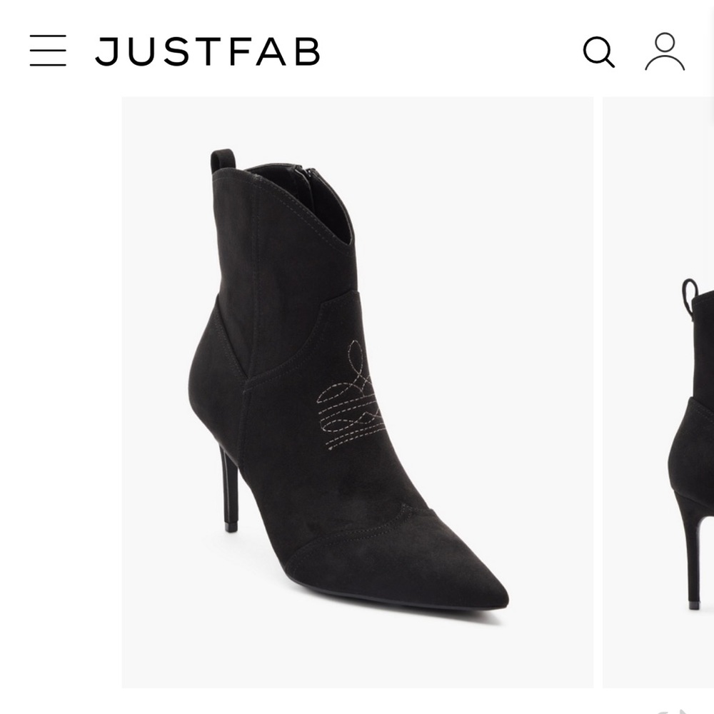 Khloy Western Stiletto Bootie - JustFab